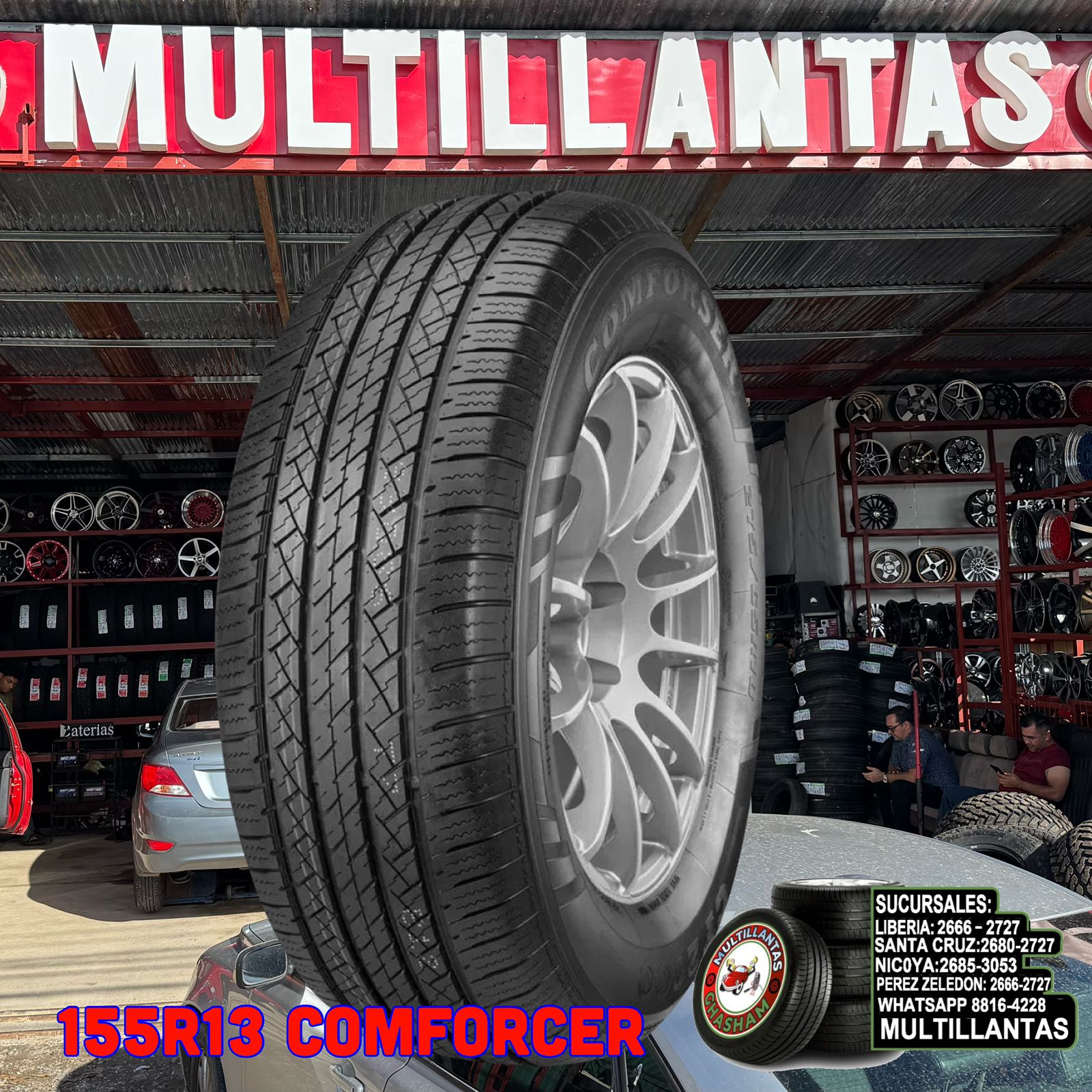 155R13 COMFORSER 8PR